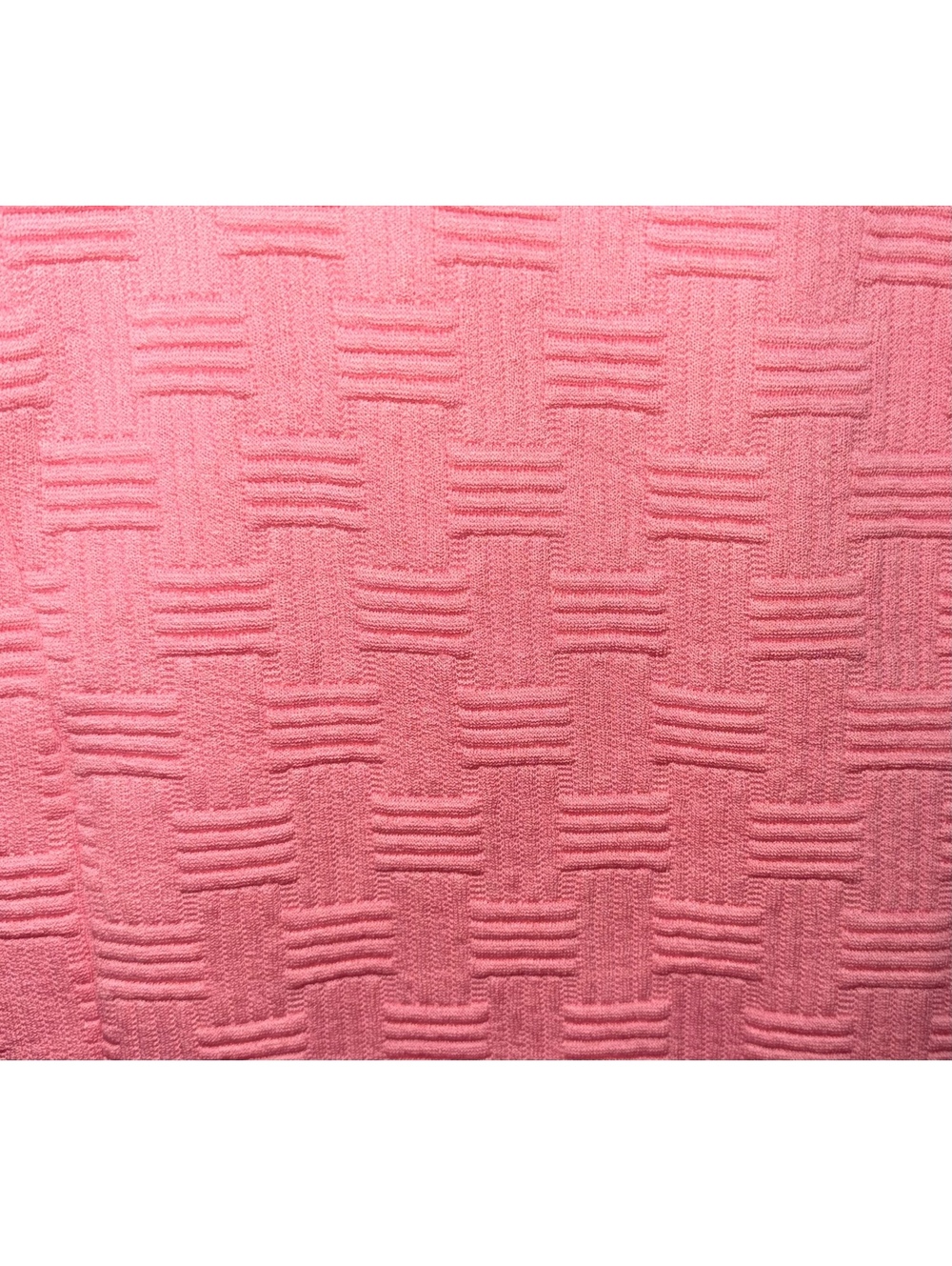 Umgee Oversized Pink Textured Puff Sleeve Knit Top Blouse - Size Small (EUC) - Picture 4 of 6